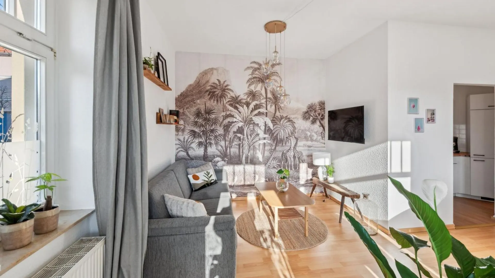 Sonniges Apartment Privatparkplatz Suedterrasse دريسدن